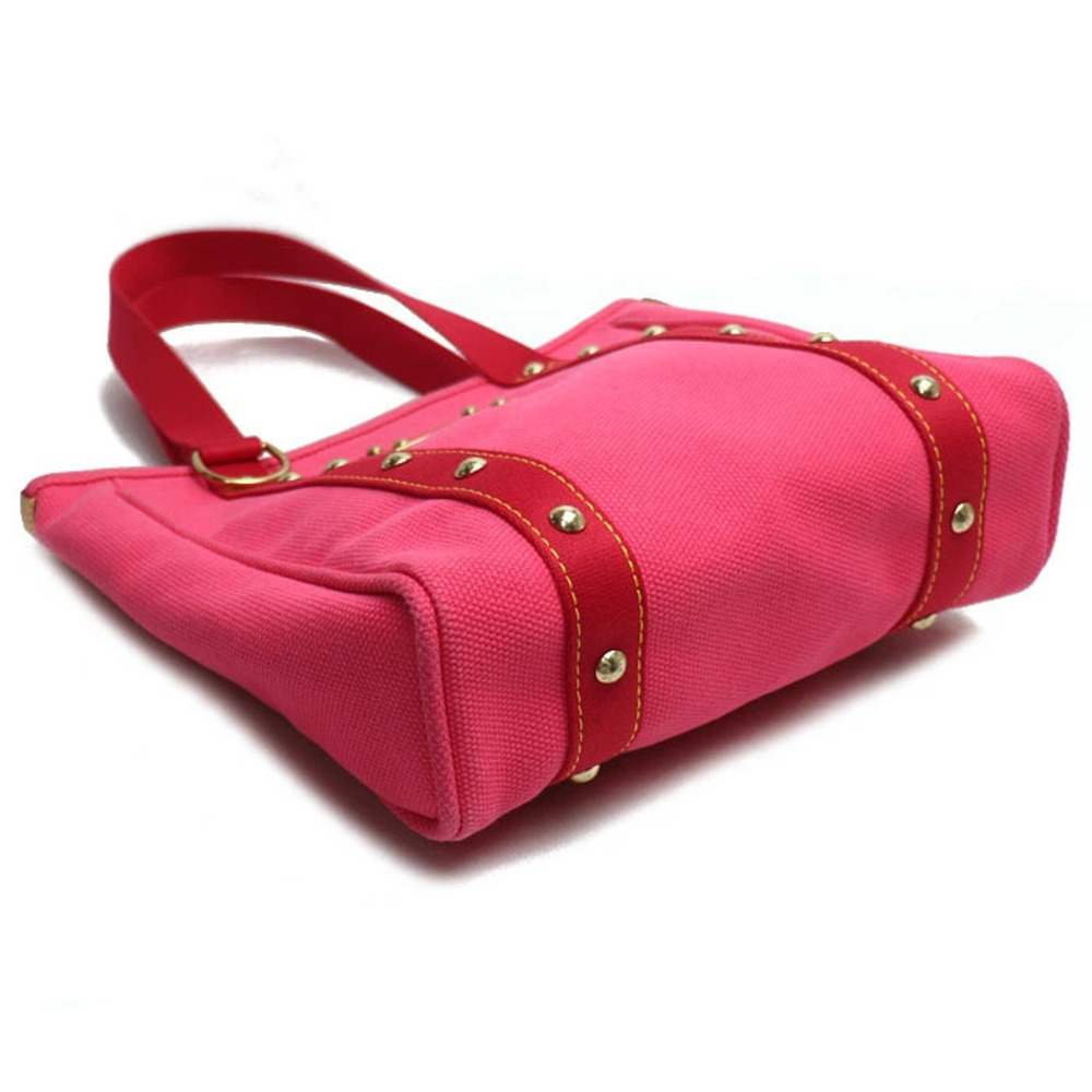 Louis Vuitton Cabas Tote Bag Antigua Leather Pink - Picture 3 of 7